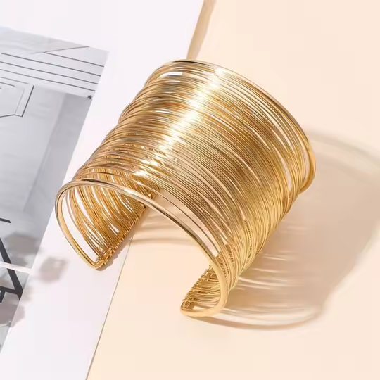 キャサリン - ビンテージゴールドブレスレット