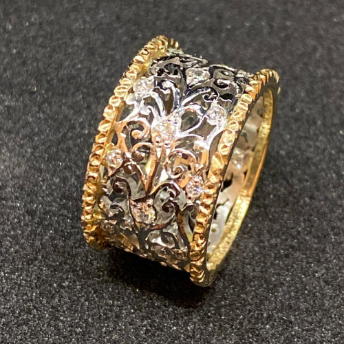 ゼナ - ビンテージジルコニウムリング